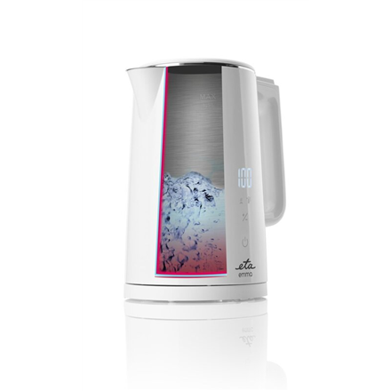 Elektrinis virdulys ETA Emma, talpa 1,5 l, baltos sp., reguliuojama temp.