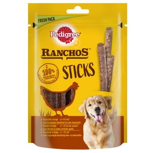 Skanėstas šunims PEDIGREE Ranchos, su vištų kepenėlėmis, 60 g