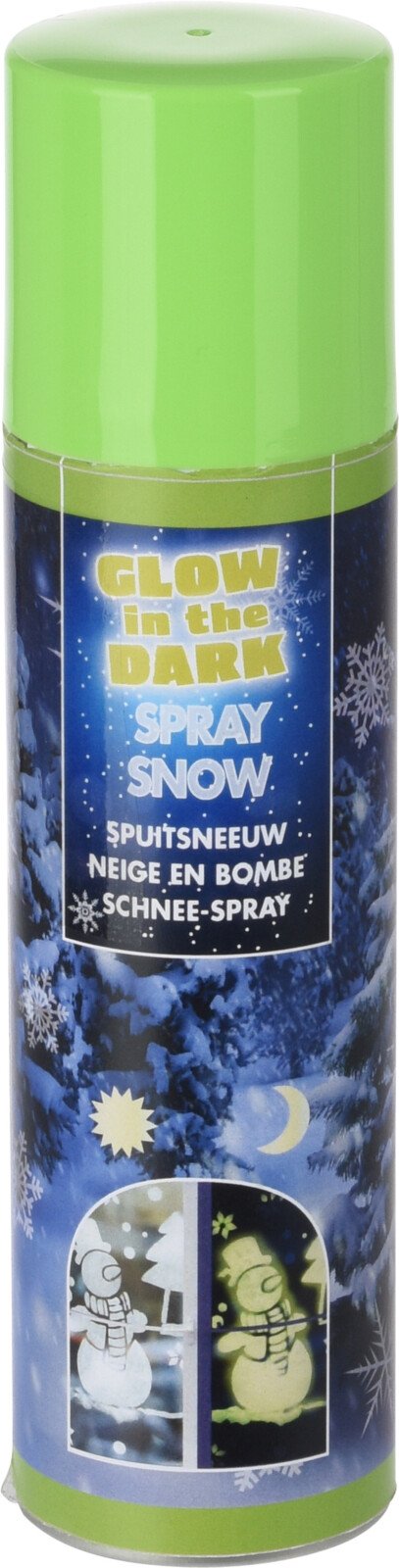 Purškiamas sniegas, šviečia tamsoje, 150 ml