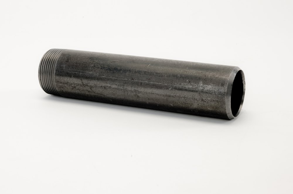 Vienasriegis GEBO, d25 (33,7mm), 1'', plienas, juoda sp.