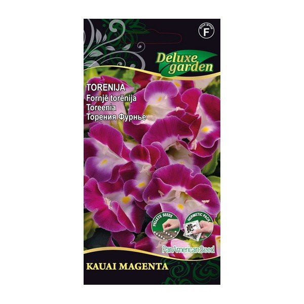 Gėlių sėklos, torenija Kauai magenta, 10 s., 2884, F