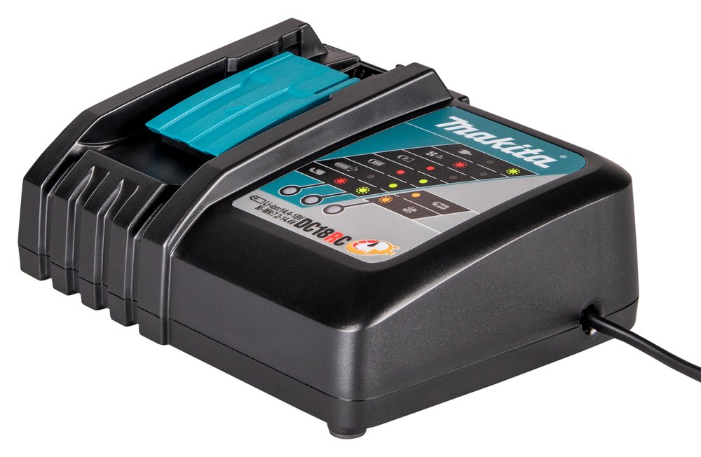 Kroviklis MAKITA DC18RC, 7,2-18 V, Li-ion, RAPID, krovimo laikas 15/22 min.