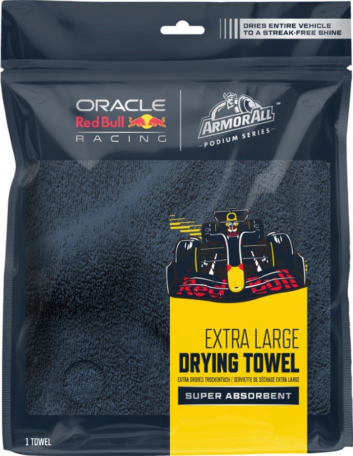 Džiovinimo rankšluostis automobiliui ARMORALL RedBull, iš mikropluošto, 64 × 91 cm