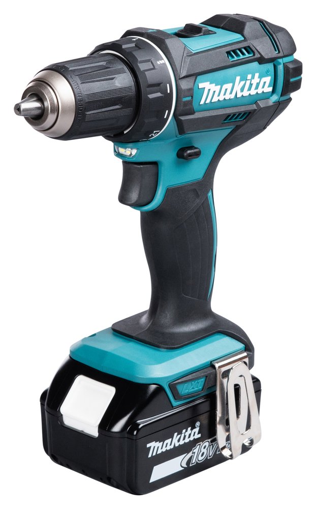 Akumuliatorinis gręžtuvas MAKITA DDF482Z, 18 V, 54/30 Nm, be baterijų ir kroviklio