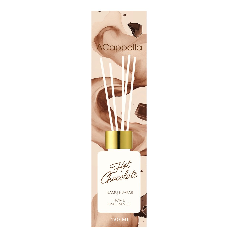 Namų kvapas ACAPPELLA, karšto šokolado kvapo, 120 ml