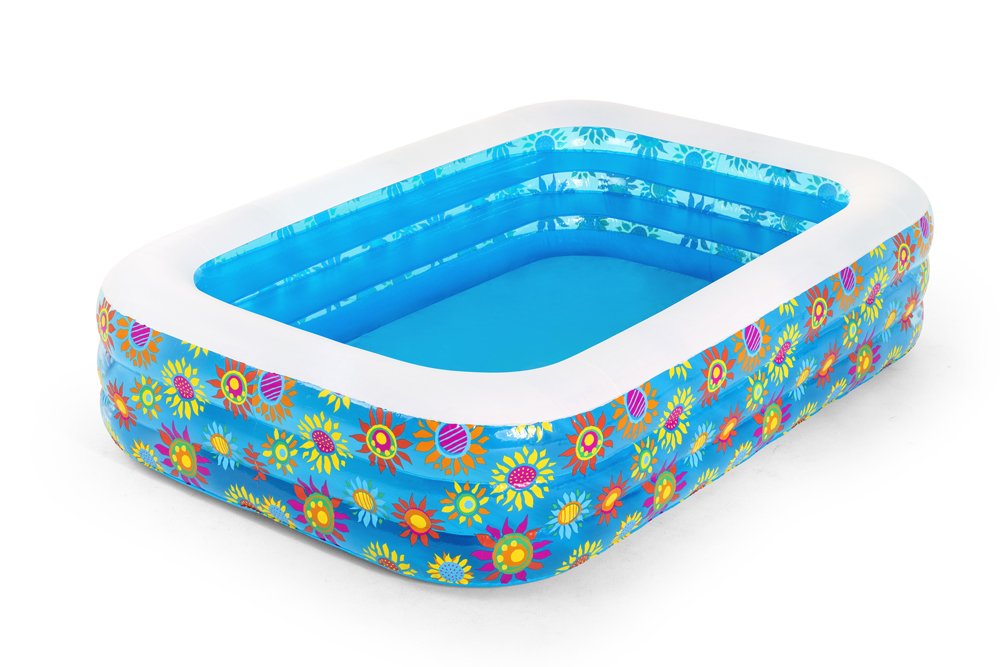Baseinas BESTWAY, 702 l, pripučiamas, matmenys 229x152x56cm, 54120