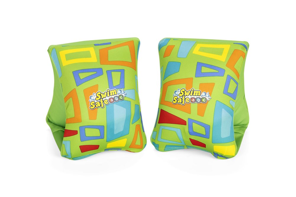 Plaukimo rankovės BESTWAY Swim Safe, AquaStar audinys, 11-19 kg, UPF 50+, S/M, 32182