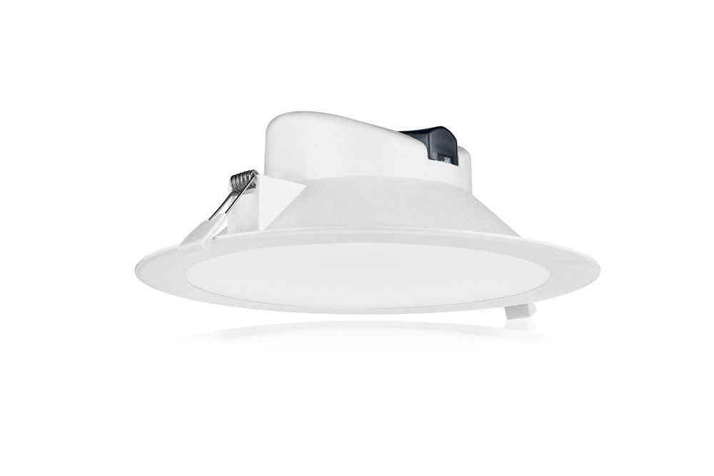 Montuojamas šviestuvas ORRO D0205-B1M-Tw, LED 25W, 220-240 V, 2450 lm, 3000K/4000K/6000K, 30.000h, apvalus, 250x100mm, A171030103