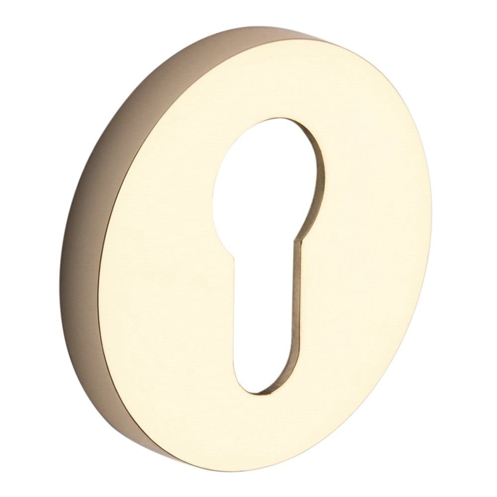 Durų apyraktė INOVO, SLIM NEW 17, PZ cilindrui, geltonos matinės spalvos