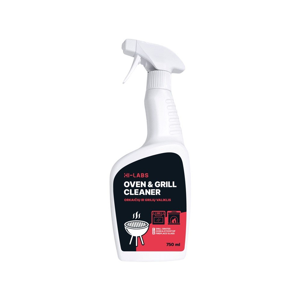Orkaičių ir grilių valiklis HI-LABS, 750 ml