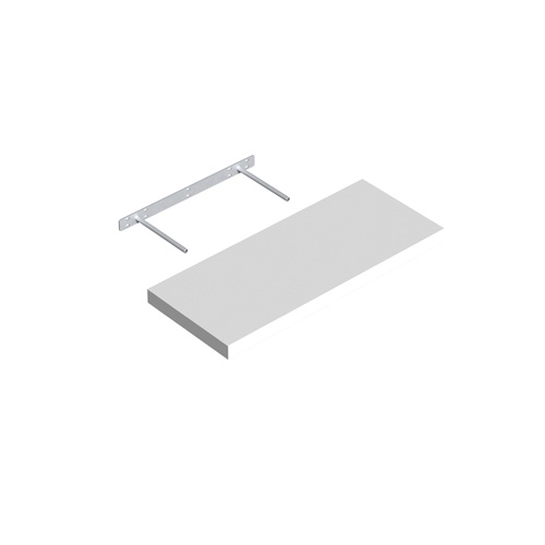 Lentyna VELANO, FS BI 60/24BI 600x240 mm, baltos spalvos, DMX 65080