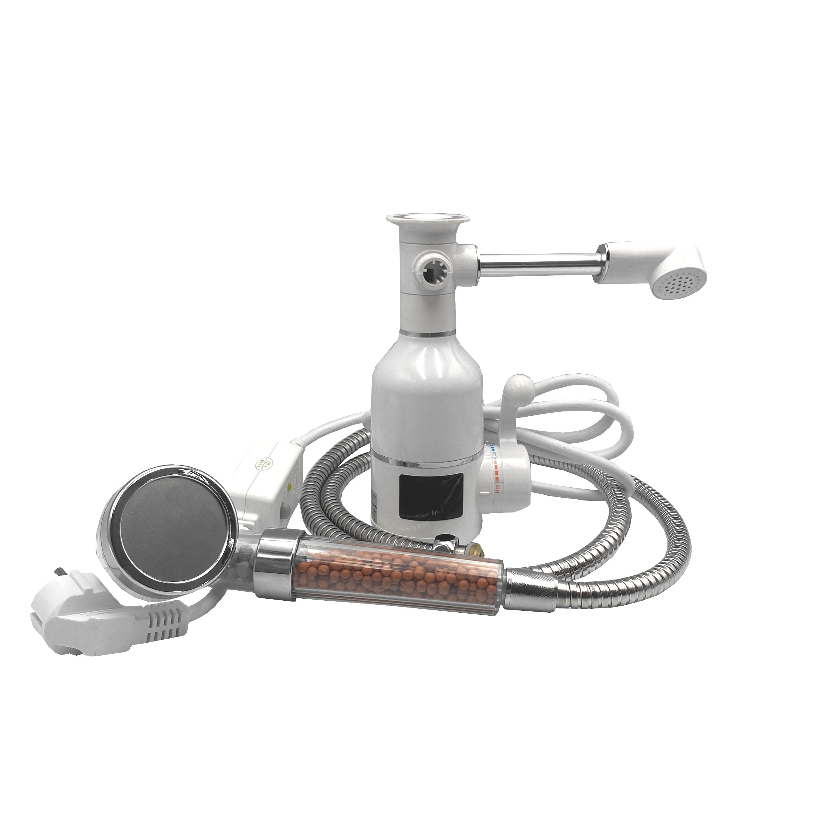 Dušo maišytuvas 170582, su momentiniu vandens šildytuvu