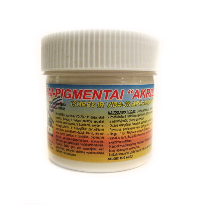 Akriliniai dažai AKRILEN, baltos sp., 300 ml