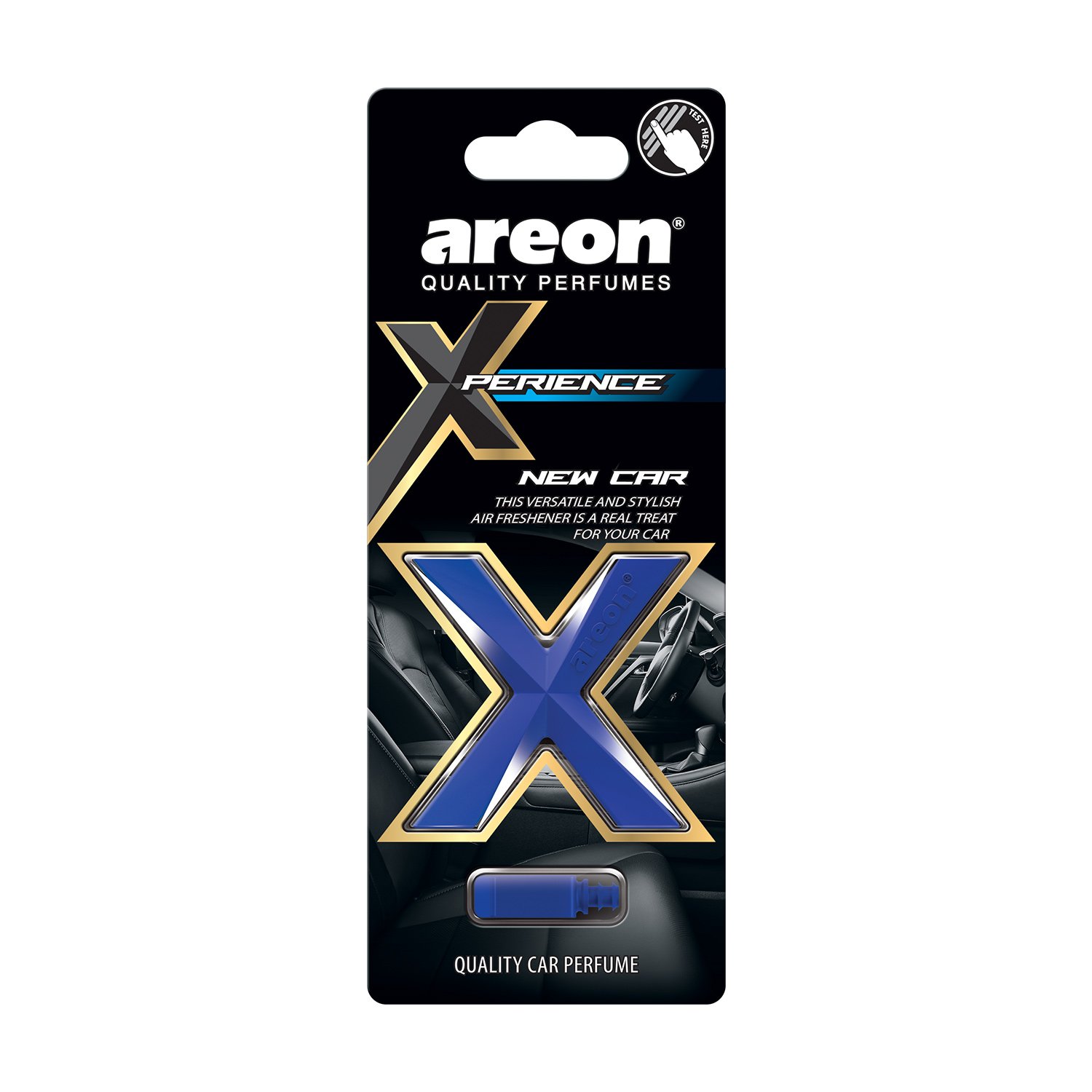 Automobilių oro gaiviklis AREON Xperience, new car, tvirtinimas į ventiliacijos groteles