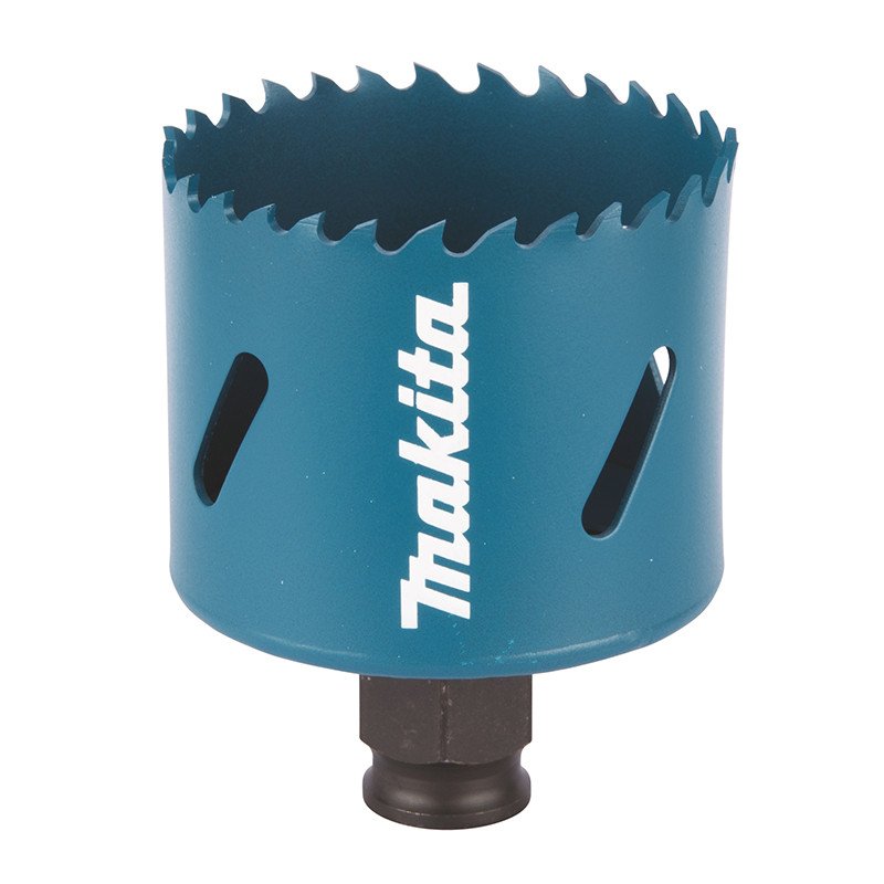 Bimetalinė gręžimo karūna MAKITA EZYCHANGE HSS Bi-Metal, 56 mm