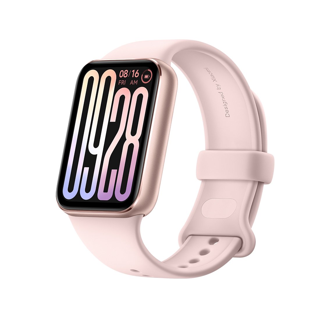 Išmanusis laikrodis XIAOMI Smart Band 9 Pro, 1,74" ekranas, 350 mAh, silikoninė apyrankė, rožinė sp.