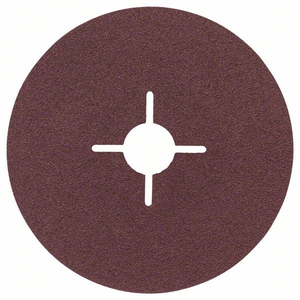 Šlifavimo diskas, Fibro tipo BOSCH, D 125 mm, K 100, 1 vnt.