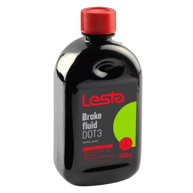 Stabdžių skystis LESTA DOT-3, 0,5 kg