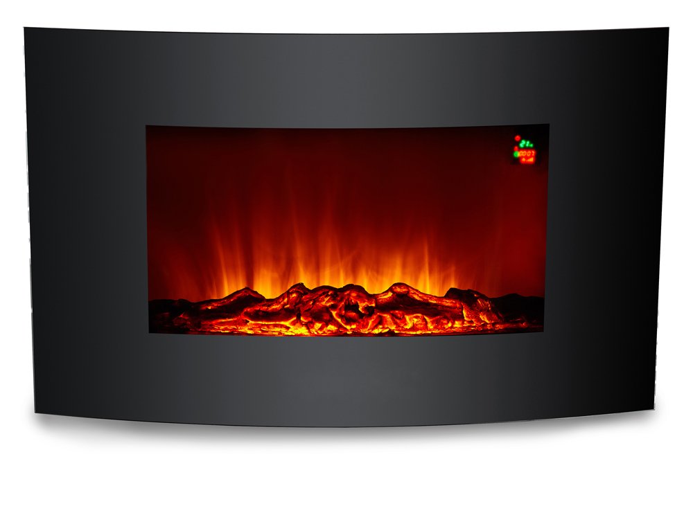 Dekoratyvinis židinys WARMTECH, WTWMF2000TL, 2000W, sieninis, 880 x 155 x 560 mm