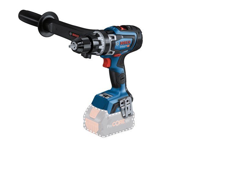 Akumuliatorinis smūginis suktuvas BOSCH Professional GSB, 18V-150 C SOLO, sukimo momentas 84-100-150 Nm, 13 mm griebtuvas, 06019J5101, be akumuliatoriaus ir kroviklio