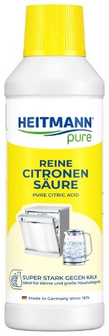 Skysta citrinos rūgštis HEITMANN, 500 ml