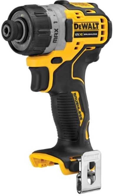Akumuliatorinis gręžtuvas DEWALT DCF601N-XJ, 12 V, be akumuliatoriaus ir kroviklio