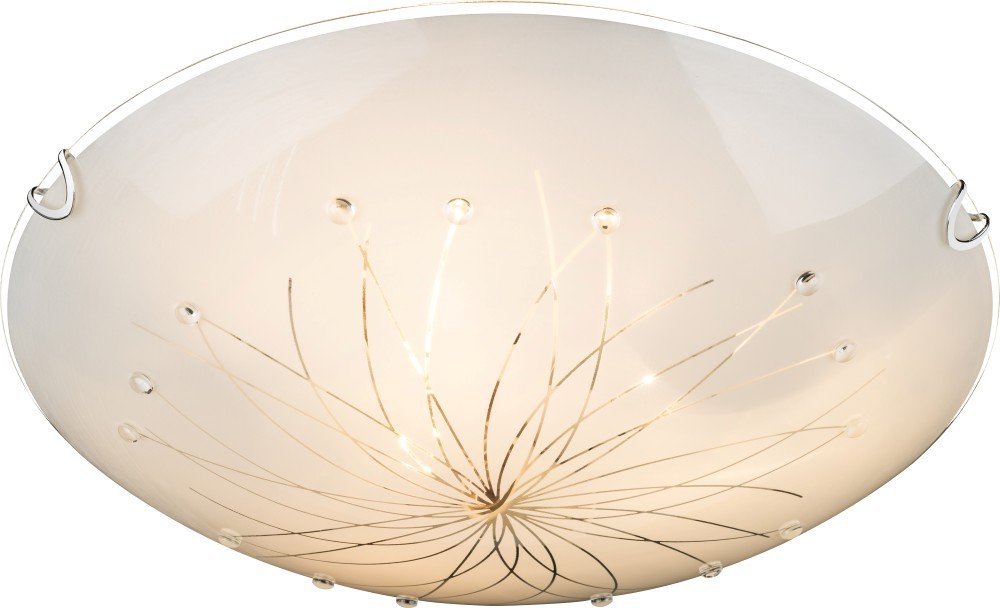 Lubinis šviestuvas GLOBO Calimero, E27, 3 x 60W, 230V, su stiklu, 400 x 80 mm, 40402-3