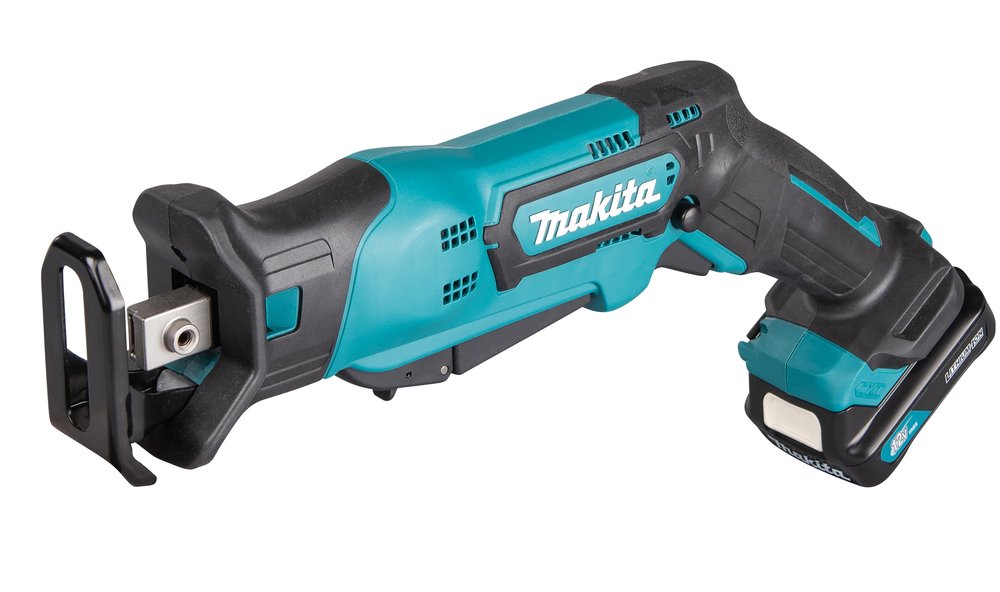 Akumuliatorinis tiesinis pjūklas MAKITA JR105DZ, 12V MAX, 50 mm, Be akumuliatorių ir kroviklio!