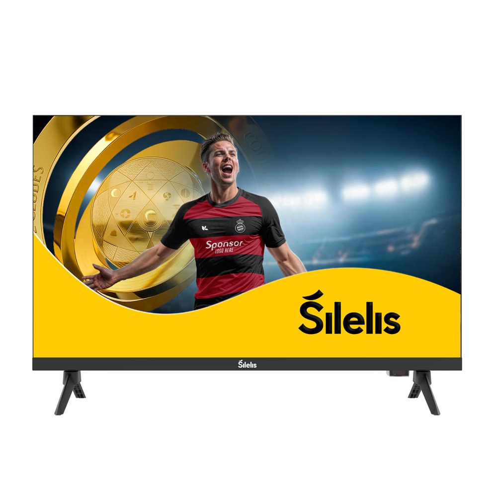 Televizorius ŠILELIS TV-24, Smart, LED, 24", Full HD 1920×1080, 60 Hz