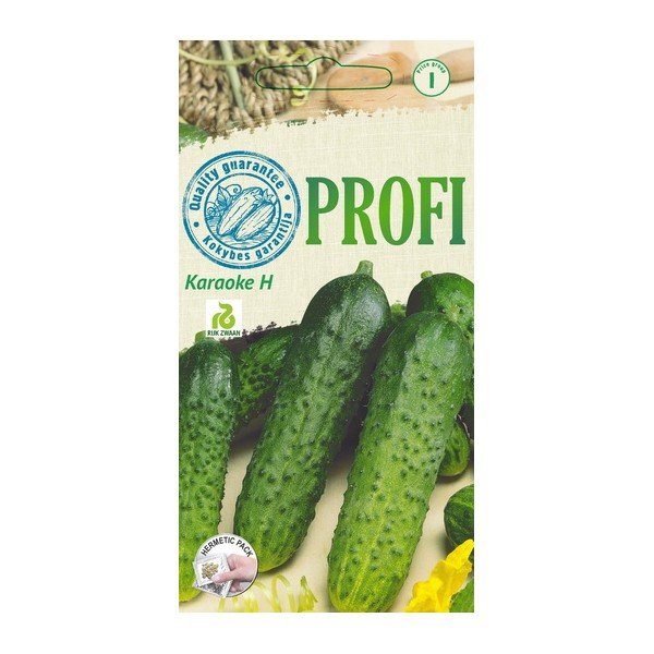 Daržovių sėklos, agurkas paprastasis trumpavaisis Karaoke H, 10 s., 2494, I