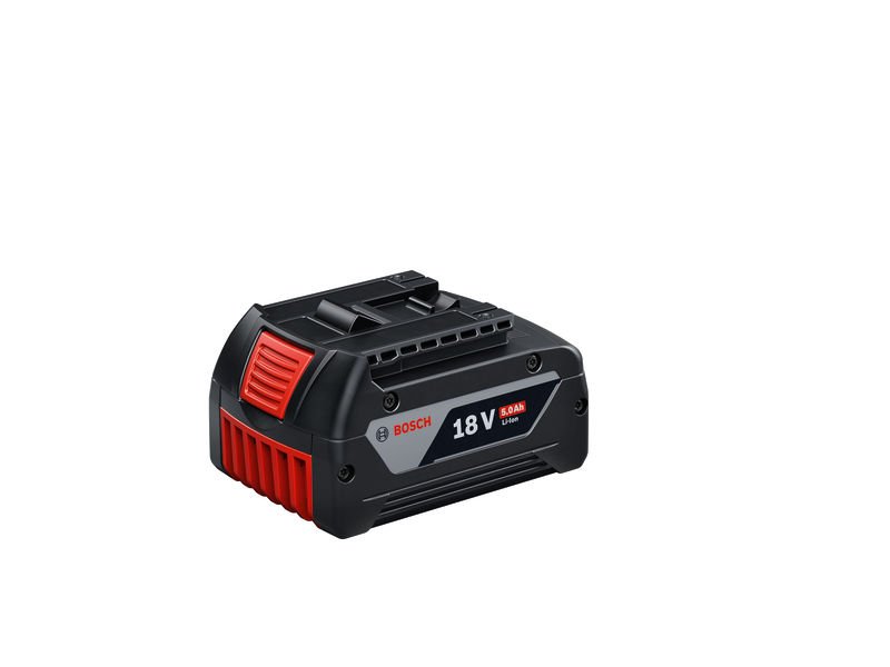 Akumuliatorius BOSCH Professional GBA 18V 5.0Ah, akumuliatoriaus įtampa 18 V, akumuliatoriaus talpa 5 Ah