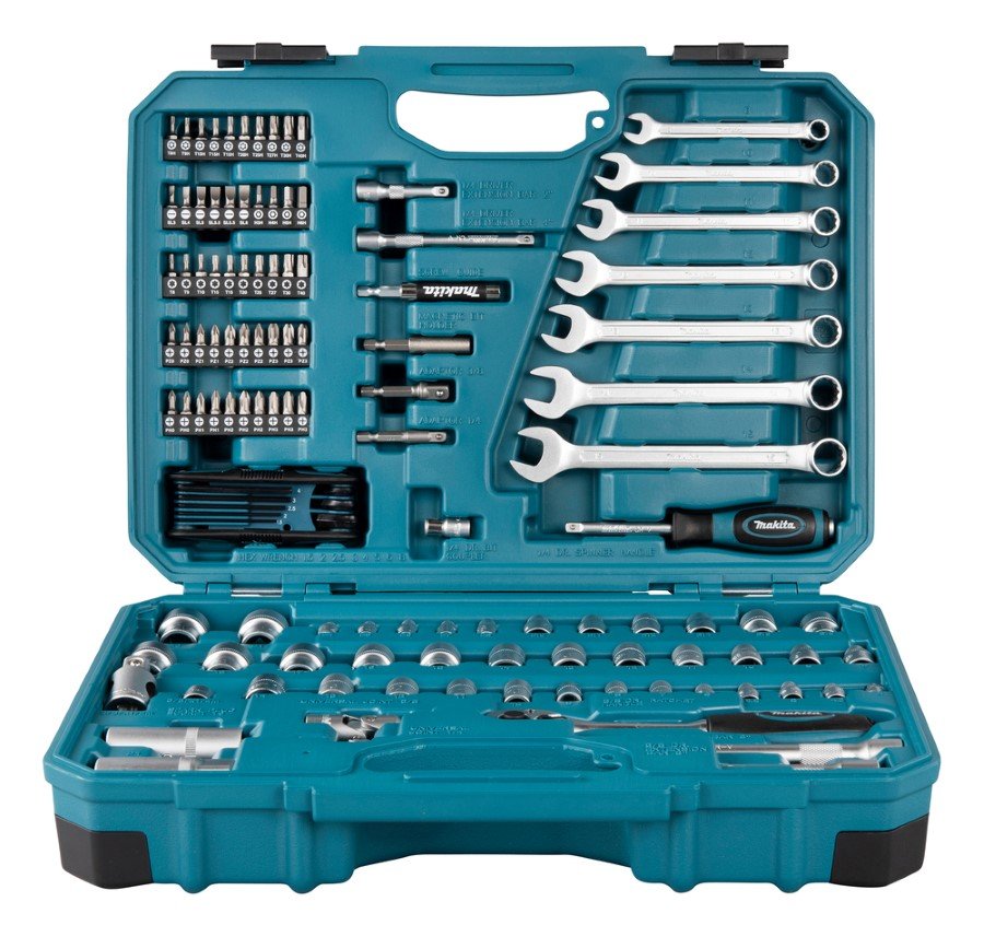 Įrankių rinkinys MAKITA E-06616, 120 vnt.