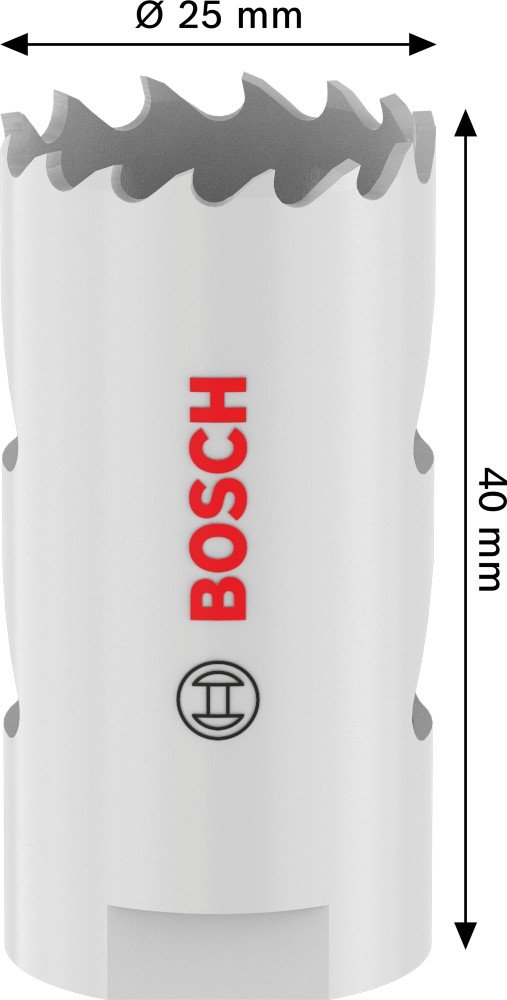 Bimetalinė gręžimo karūna BOSCH, 25 mm