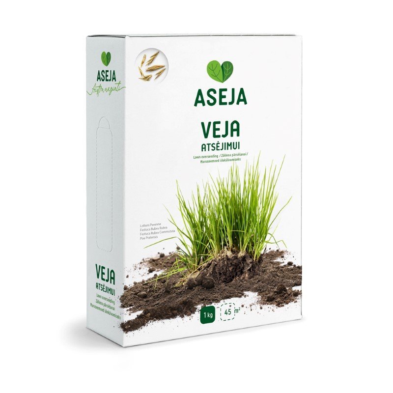 Vejos sėklų mišinys atsėjimui ASEJA, 1 kg, trumpas galiojimas