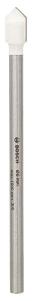 Grąžtas stiklui ir plytelėms BOSCH CYL-9 Ceramic, 6 x 80 mm, 1 vnt.