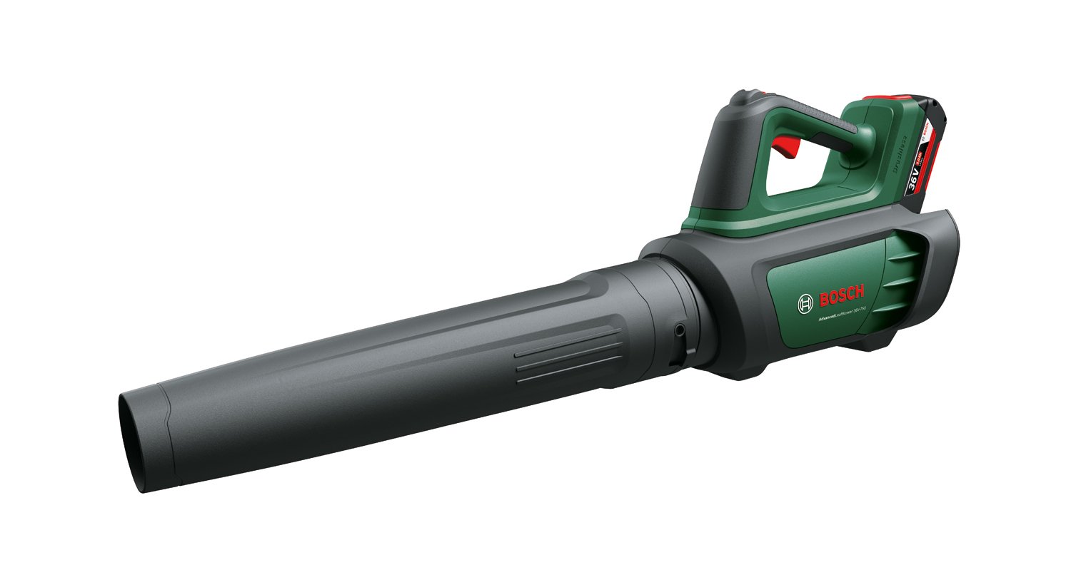 Akumuliatorinis lapų pūstuvas BOSCH Advanced Leaf Blower 36V-750, 36 V, 2,0 Ah akumuliatorius, kroviklis