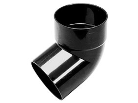 Alkūnė WAVIN KANION, vienos movos, skersmuo 75 mm, 67 laipsnių, grafito spalvos, 3024195