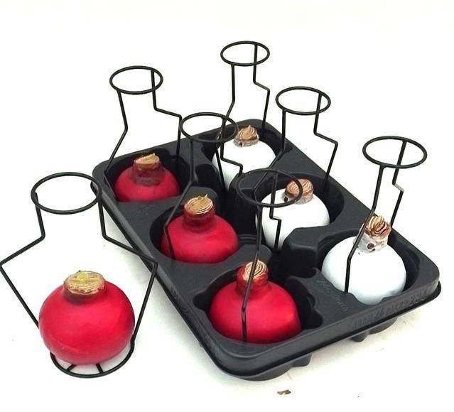 Kambarinis augalas, amarilis (Amaryllis Hipp), vaškuotas, aukštis 14 cm.