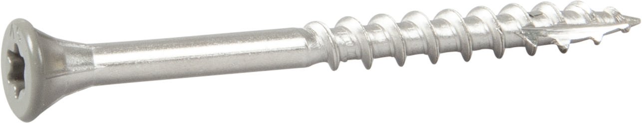 Fasadiniai medsraigčiai ESSVE, 4,4 x 45 mm, su kūgine galva, A4 nerūdijantis plienas, RAL7039, 250 vnt.