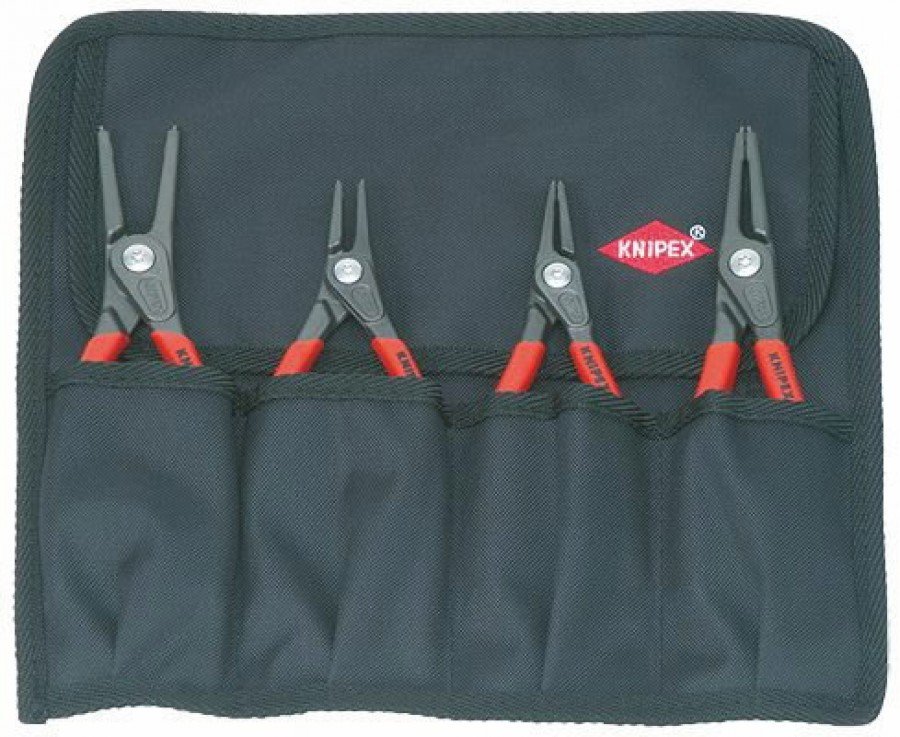 Replių vidiniams ir išoriniams žiedams komplektas KNIPEX, 4 vnt