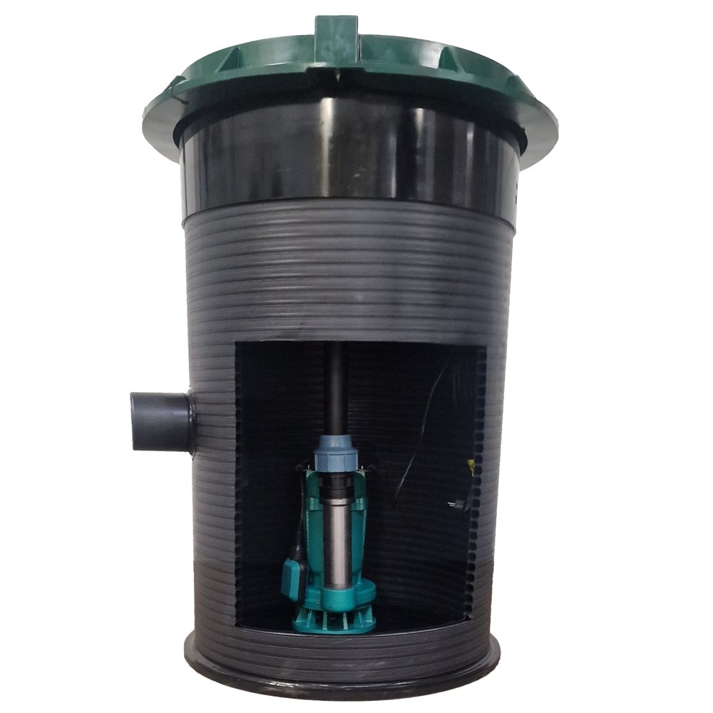 Siurblinė GINMIKA D600 H1800 + 0,5m reguliuojama, fekalinė, be siurblio