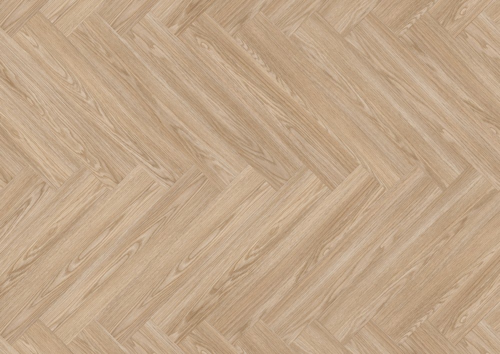 Vinilinė grindų danga BARLINEK LIVING HERRINGBONE ZENO, 639,5 x 127,9 x 5 mm, 1,470 m2/dėž.(kompl. A+B=2x0,735m2), 33 kl., Mikro V4, 1mm XPS, spl. ąžuolas "Zeno"