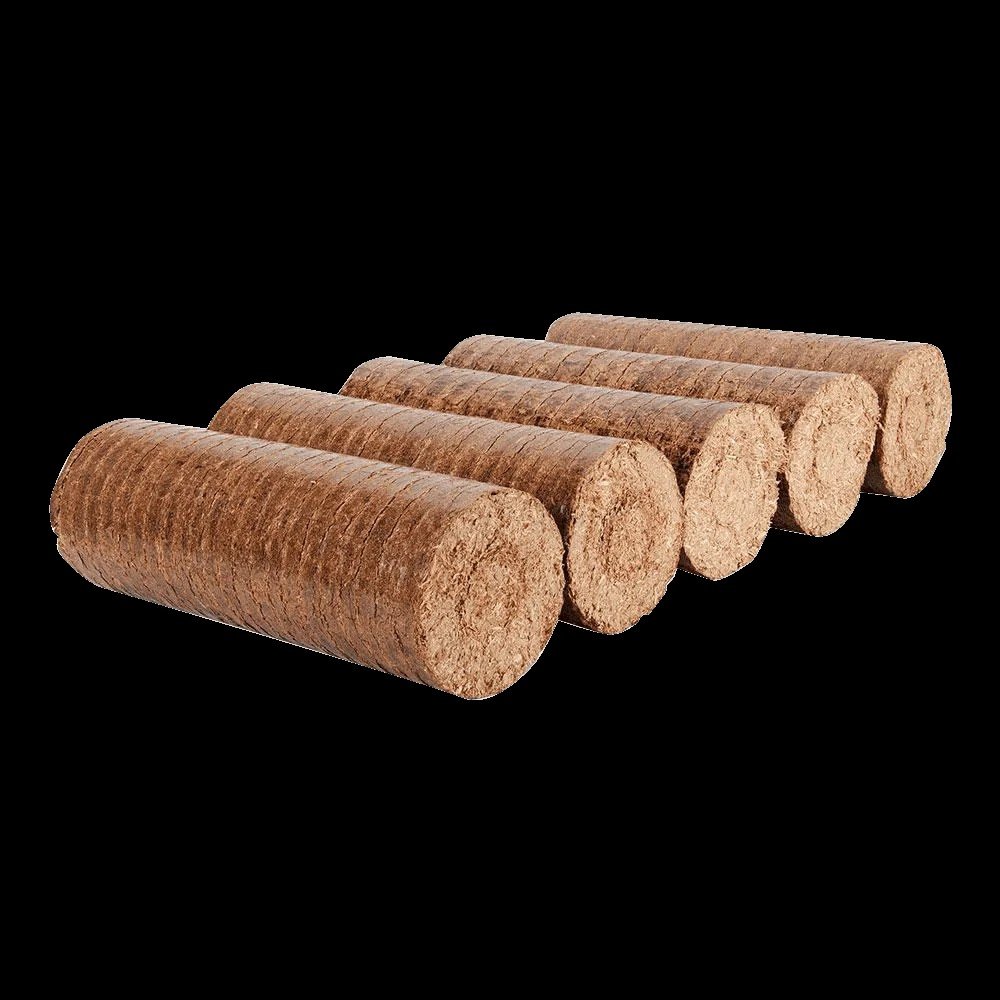 Pjuvenų briketai Nestro, mišrios medienos, 10 kg, drėgnumas: < 10 %, peleningumas: < 1 %, kaloringumas: ~ 13,5 MJ/kg