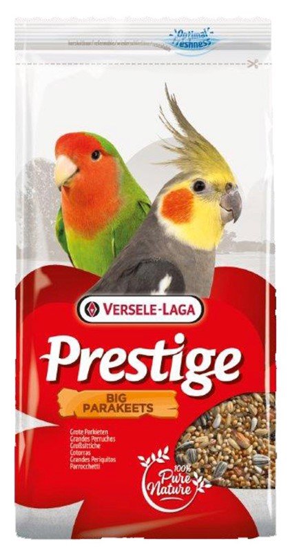 Lesalas PRESTIGE Big Parakeet, vidutinių (didelių) papūgų, 1kg