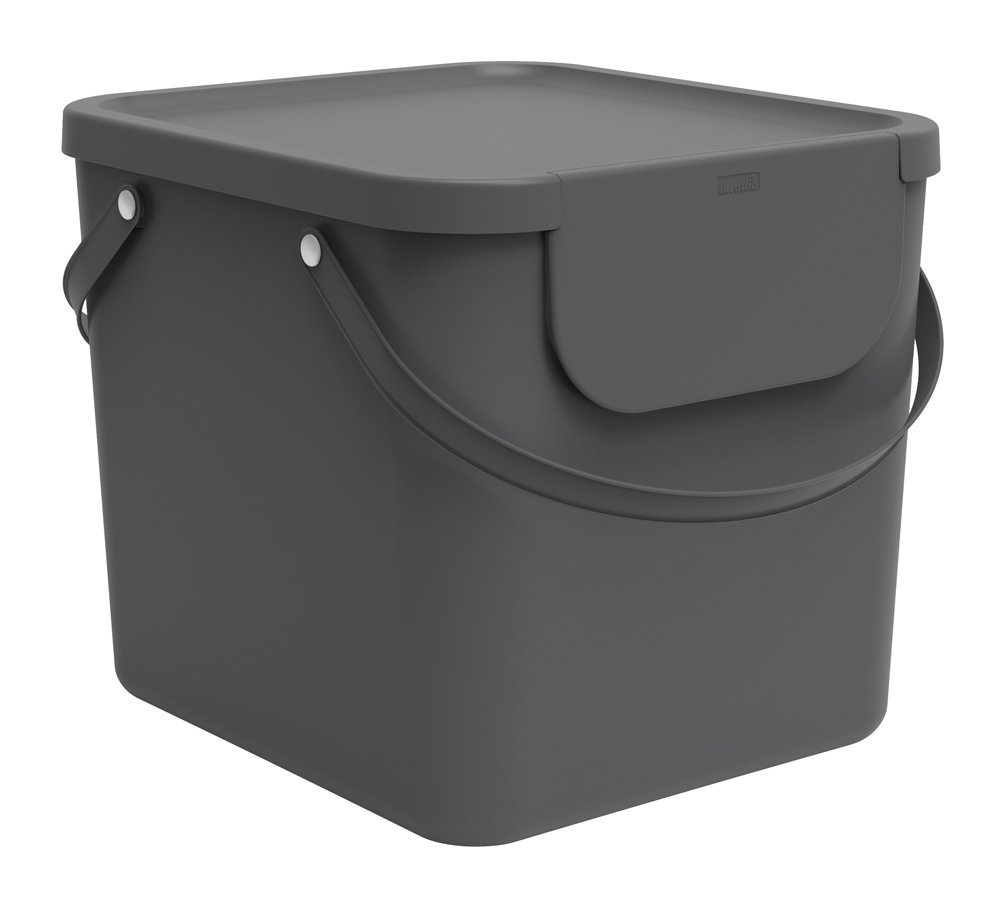 Šiukšlių dėžė rūšiavimui ROTHO Albula, 40 l, antracito sp.