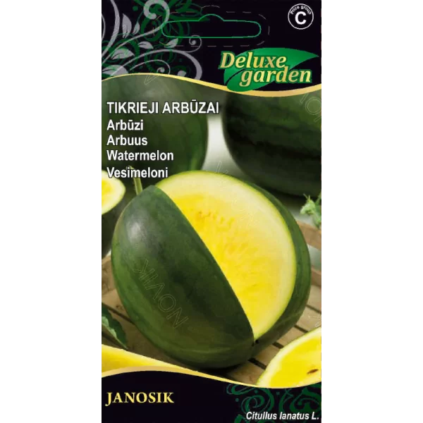 Daržovių sėklos, tikrasis arbūzas Janosik, 0,5 g., 10314, C