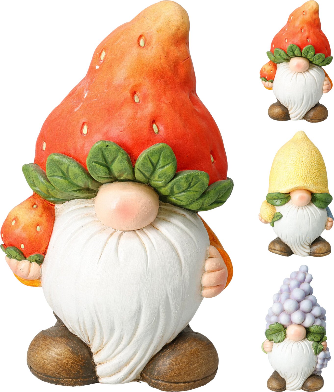 Sodo dekoracija Nykštukas, įvairių sp., 3 skirtingų dizainų, 20 x 15 x 32 cm.