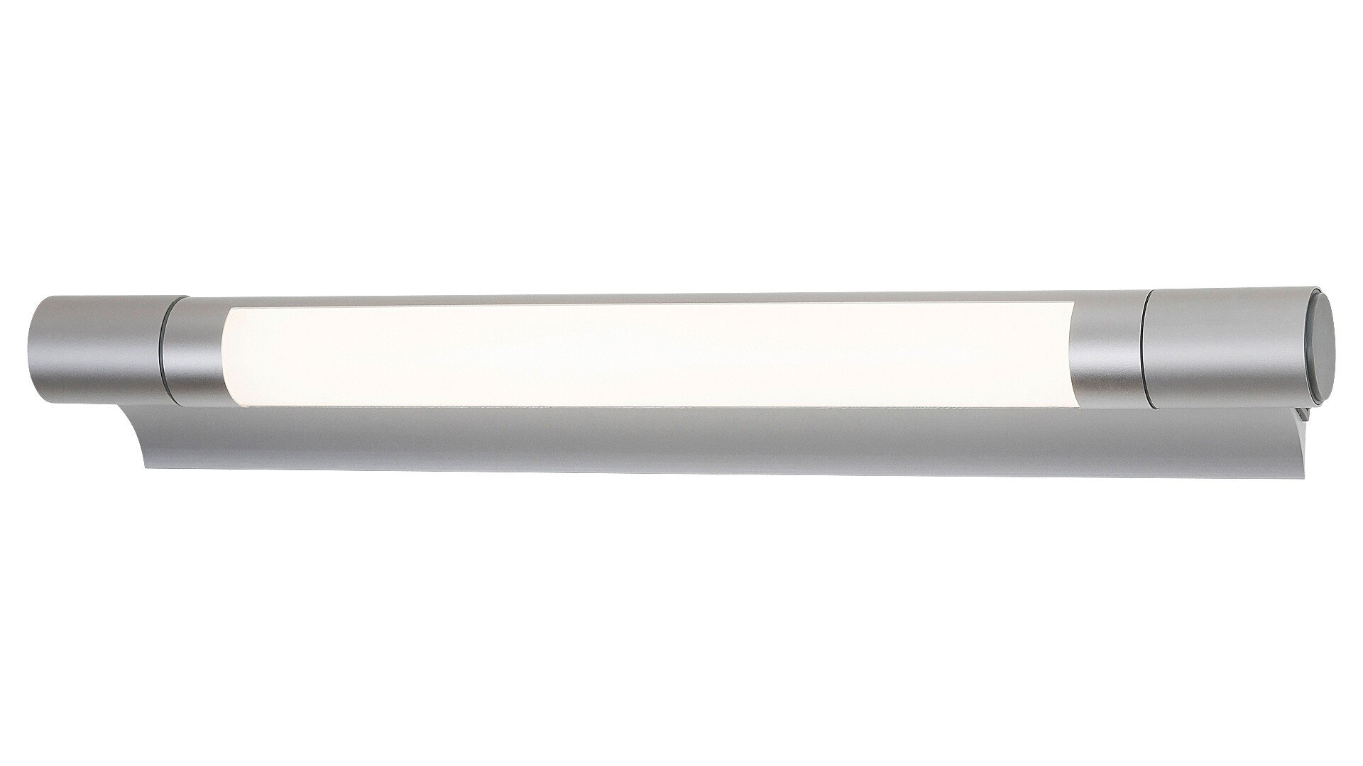 LED šviestuvas RABALUX Byron, 4 W, 4000 K, 250 lm, IP20, virtuvei, metalinis, sidabro sp., 445x58x70 mm