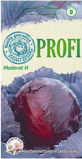 Kopūstai raudonieji gūžiniai Moderat H, 0.2g 0162