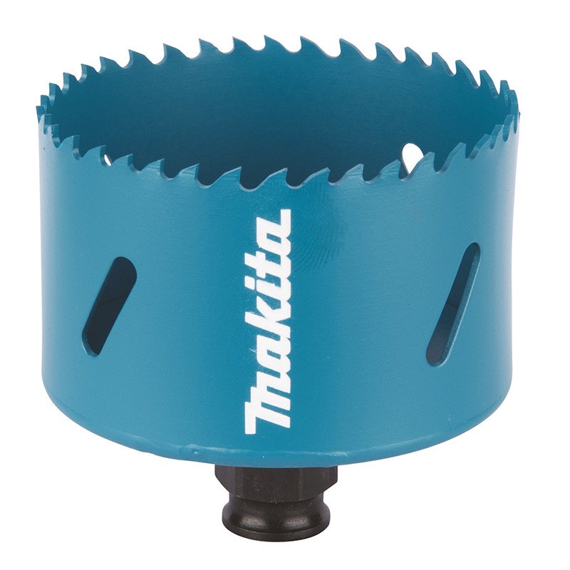 Bimetalinė gręžimo karūna MAKITA EZYCHANGE HSS Bi-Metal, 73 mm